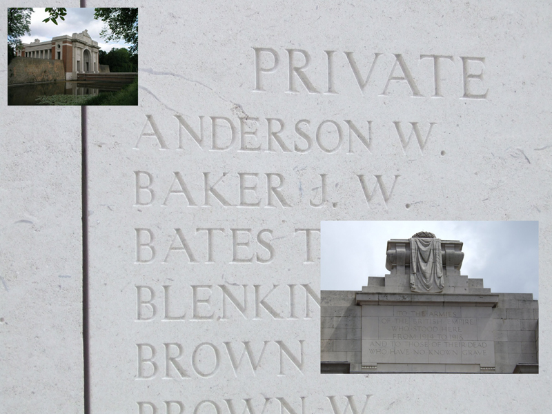 Menin Gate with James Baker
