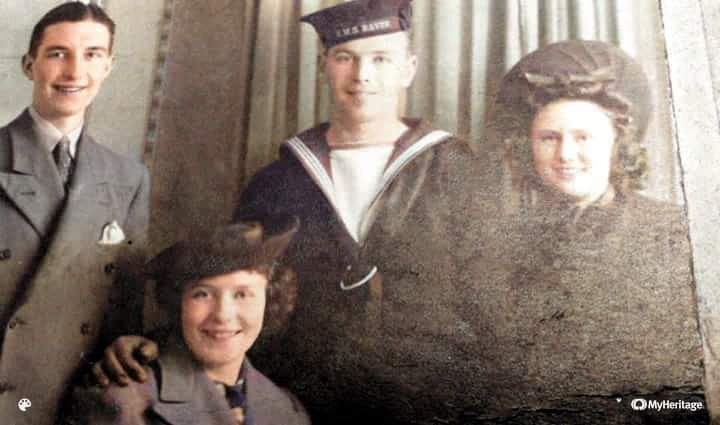 John Carson Bennington in the navy