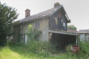 Chapman house on Flaxlands before it was demolished early 21st century
