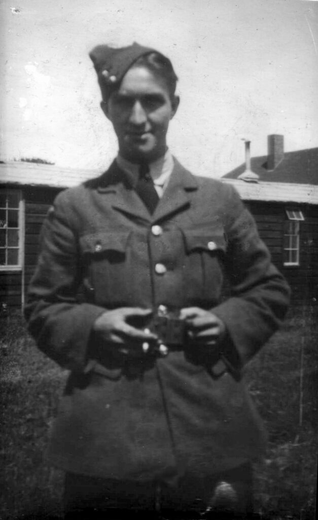 Son Richard 'Dick' Chapman in RAF WW2